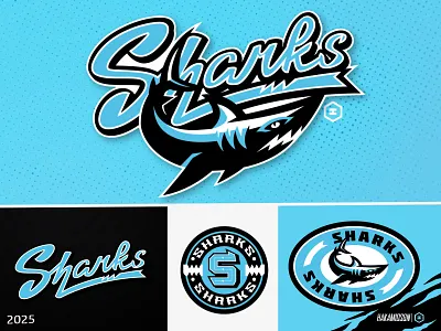 SHARKS MASCOT FOR CLIENTS baseball basketball basketballogo branding design gaming hockeylogo illustration logo mascot sgamelogo shark sharkmascot sharkscartoon sport
