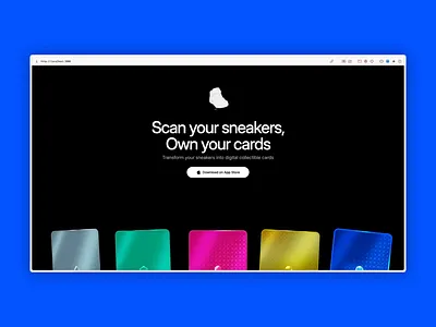 ShoeDex web 3d animation card landing page scrolleffect shoes web web design