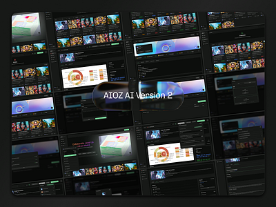 AI Platform ai app branding darkmode design ui ux web website
