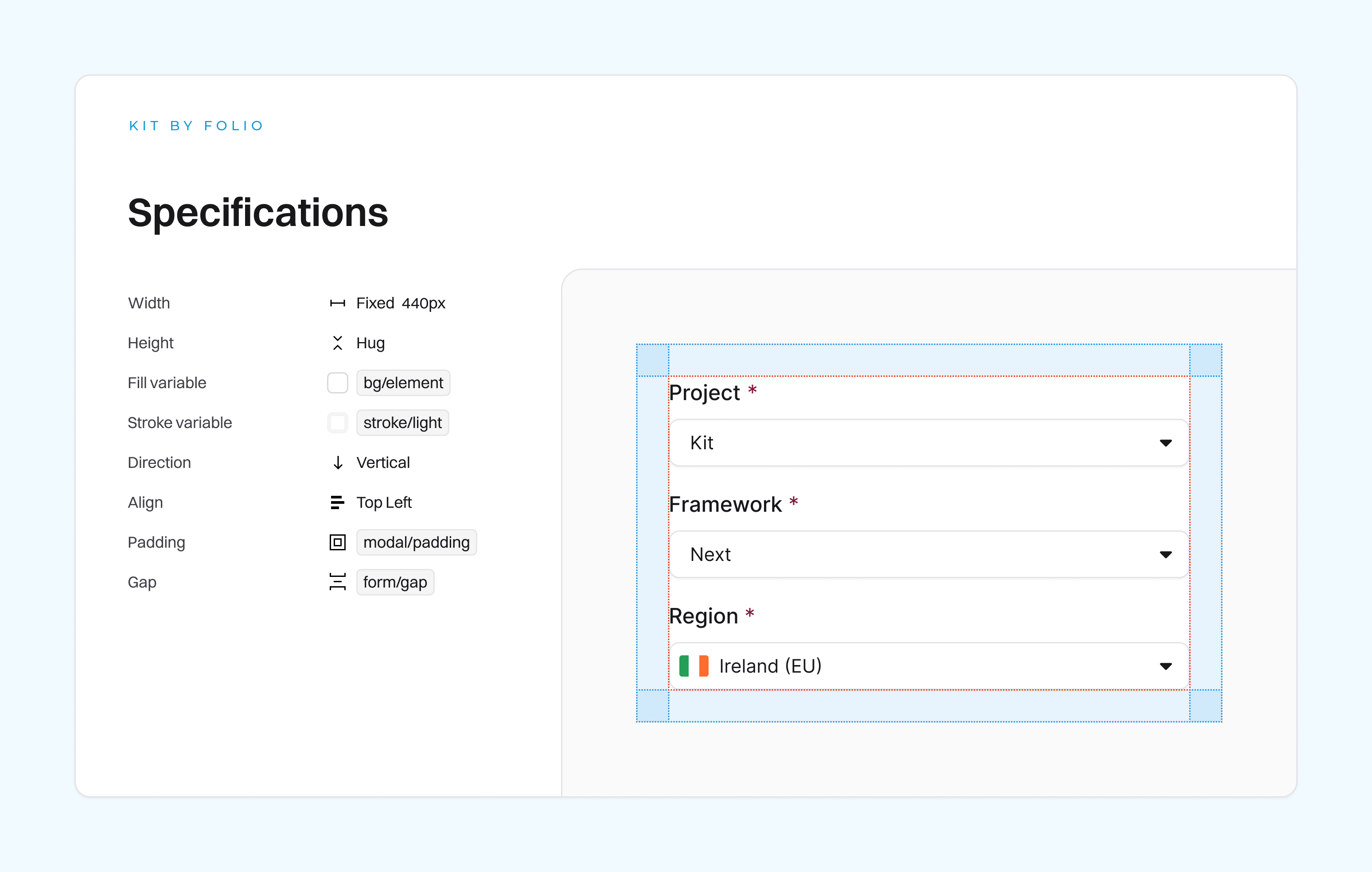 Handover documentation concept design system docs documentation figma folio handover interface kit ui ux
