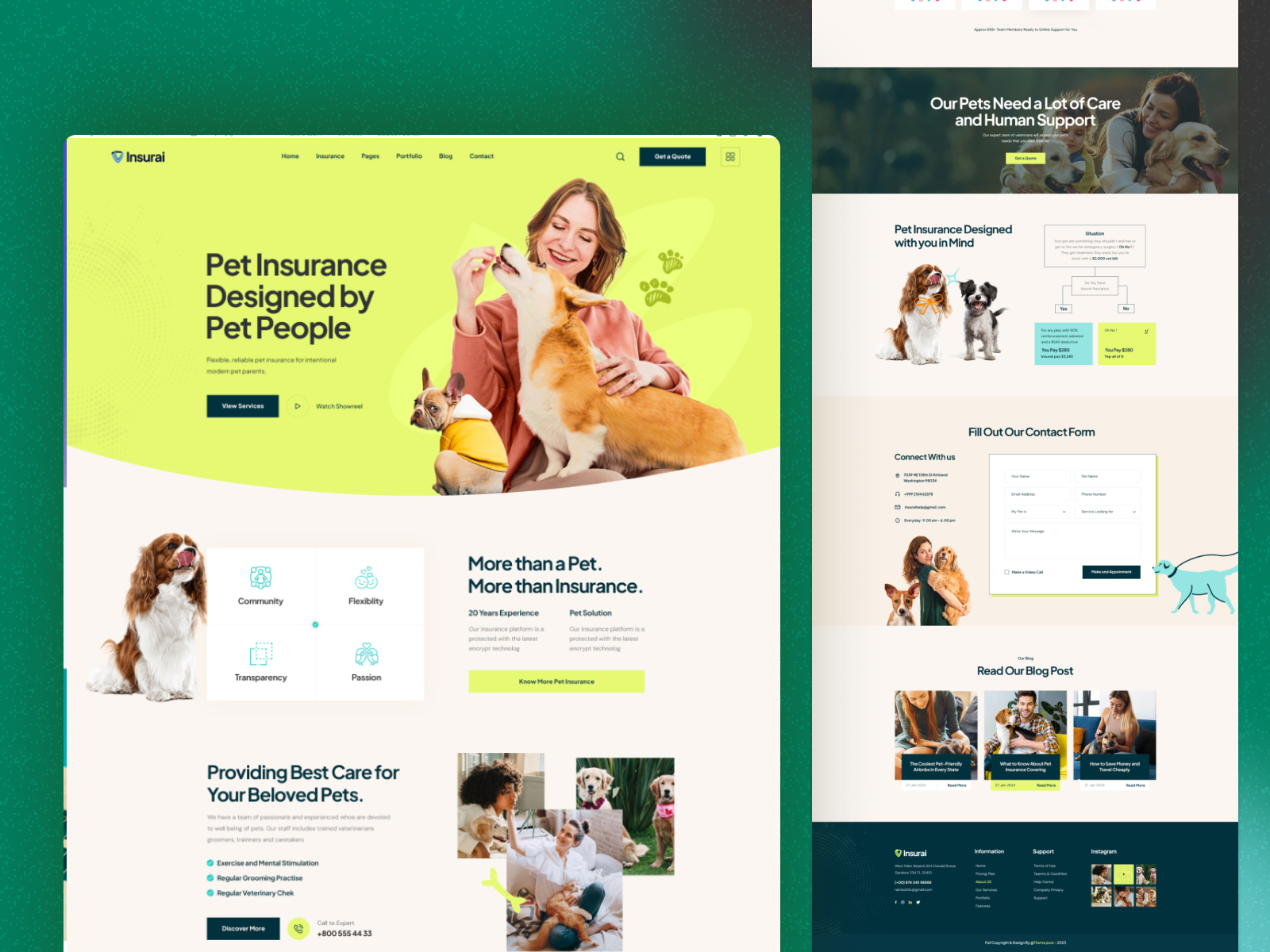 Insurai – Insurance Company WordPress Theme