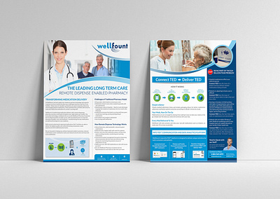 Flyer Design That Educates & Engages businessbranding corporatedesign creativeportfolio flyerdesign graphicdesign healthcaredesign marketingmaterials printdesign professionaldesign
