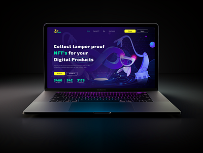 NFT, Digital Assets & Crypto Website animation app branding crypto digital assets illustrator interaction mobile app nft ui uiux designer ux web app design web design webapp website