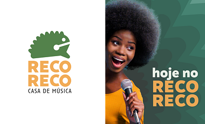 branding - reco reco casa de música branding design logo