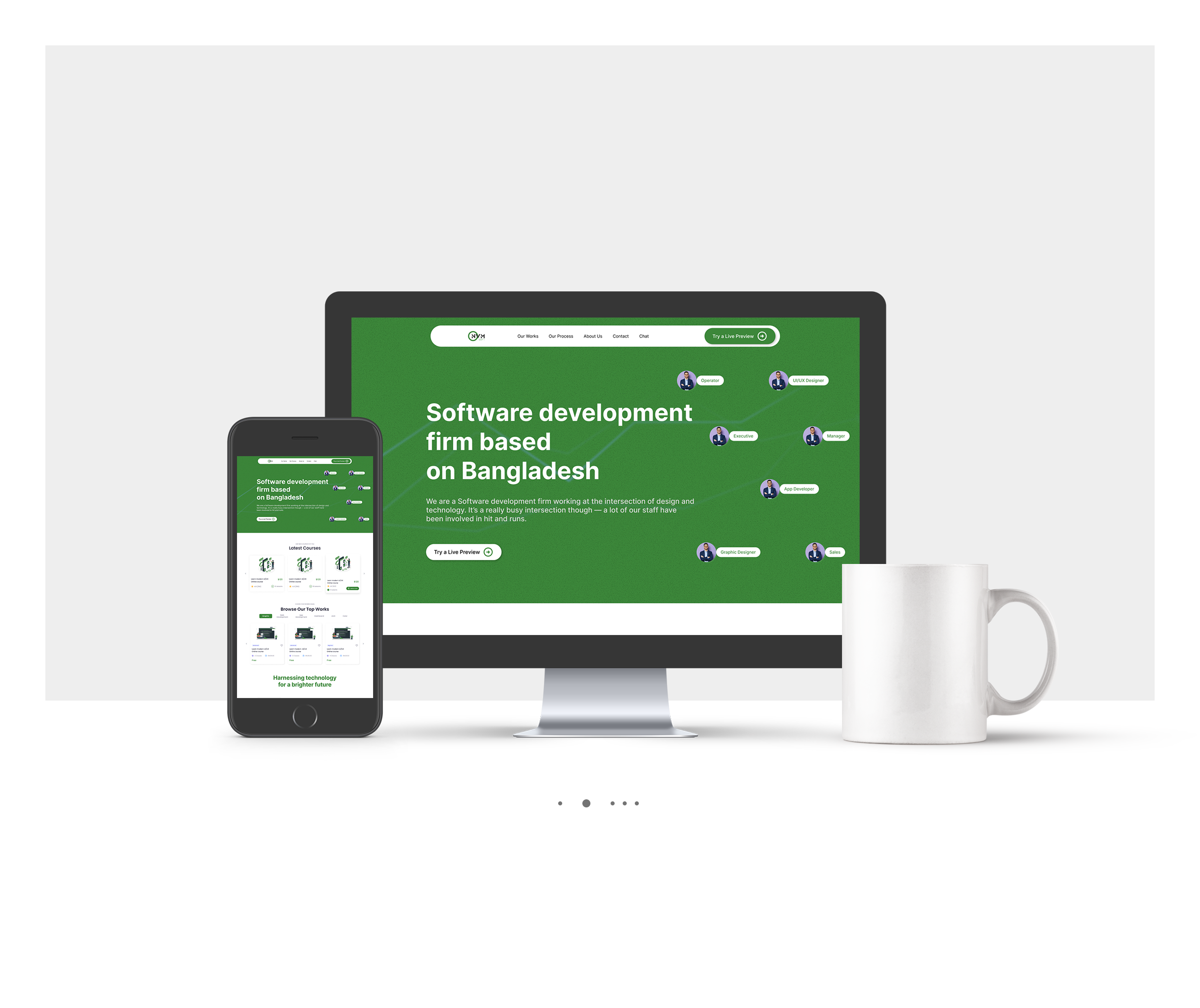 Digital Agency Website UI Design branding design graphic design illustration linkedin logo ui uiux user experience user interface ux vector