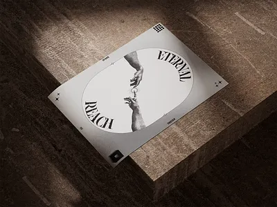 A Touch graphic design poster