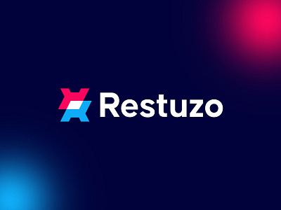 Restuzo Logo Design brand identity branding custom logo design icon identity letter letter mark logo logo designer logos overlap r icon r letter logo r logo r logo design typography vector