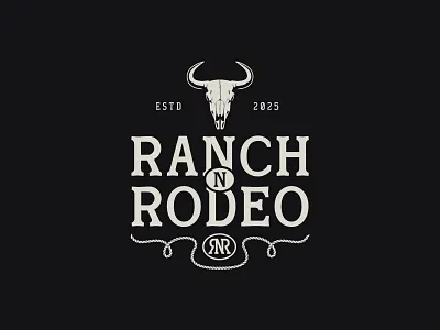 Logo concept for Ranch N Rodeo branding design graphic design illustration logo logoprocess logotype ranch logo typographyexperts typographymasters vector vintage