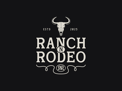Logo concept for Ranch N Rodeo branding design graphic design illustration logo logoprocess logotype ranch logo typographyexperts typographymasters vector vintage