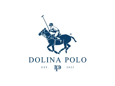 Logo concept for Dolina Polo branding design graphic design illustration logo logoprocess polo icon polo logo typographyexperts typographymasters vector vintage