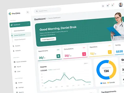 Next-Gen Medical Dashboard UI cleanui custom dashboard dashboard dashboard ui design doctor doctortools healthcaretech medical care medicaldashboard medtech minimaldesign modernui ui uiux ux uxuidesign web app web dashboard webappdesign