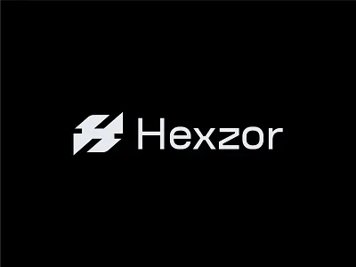 Hexzor logo design abstract logo brand identity branding business logo design h lettermark logo logo mark logodesign logotype minimalist logo modern logo software logo startup logo symbole technology logo visual identity