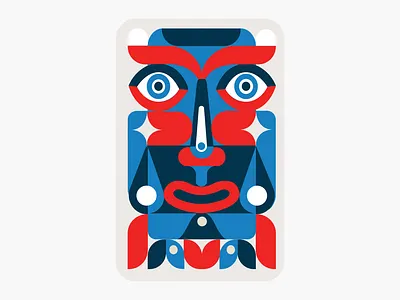 NorthShire Artpop cilabstudio design face firstnation graphic design illustration mask totem tribal