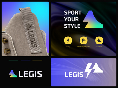 Athletic logo design athletic athletics brand identity branding design footwear footwear logo l l logo logo logo design monogram shoe shoes logo sneaker logo sneakers sports logo
