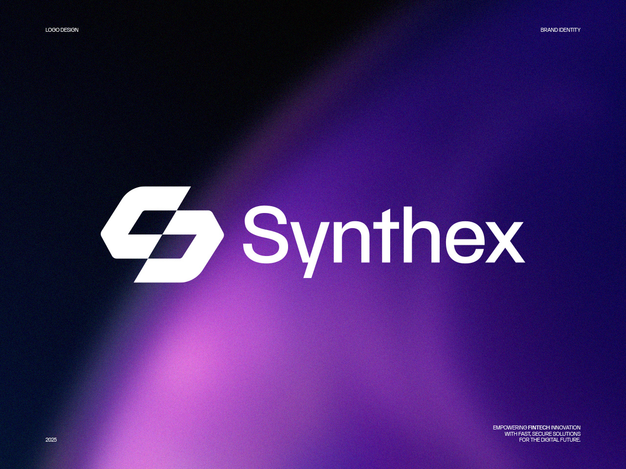 Example of Modern Fintech Saas Software Web App Logo