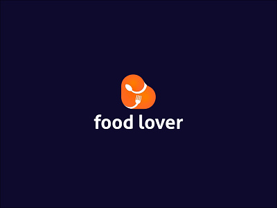 Food Lover logo design design food hotel logo logo design love lover modern logo restaurant simple