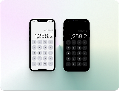 Calc UI Kit graphic design ui