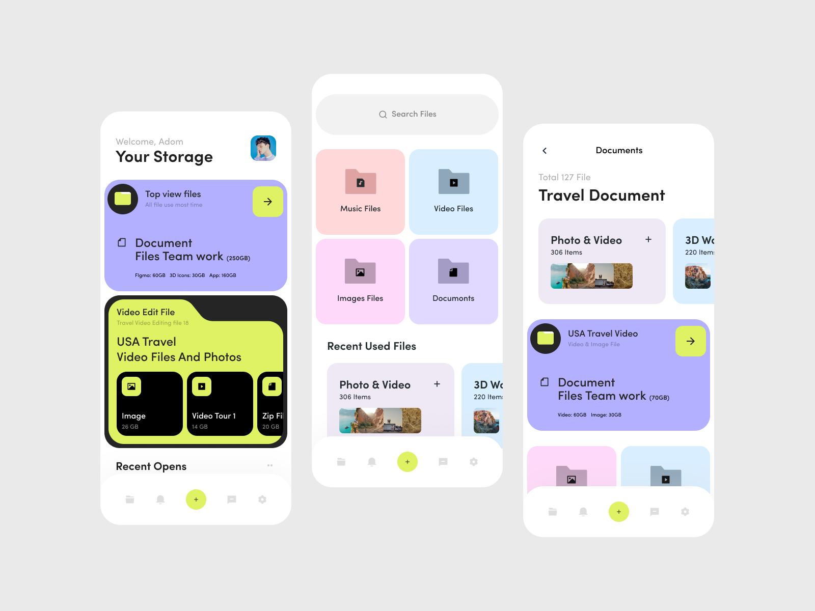 Example of Custom Mobile App Design