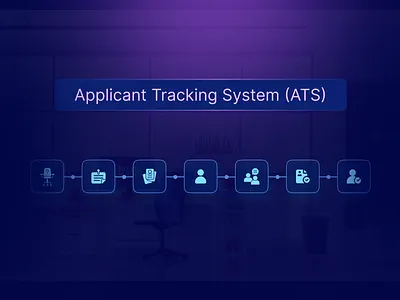 Applicant Tracking System (ATS) artshare blog creative design figma flat graphic design icon illustration illustrator neon ui