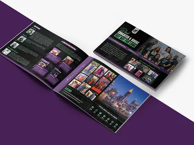EPK/Media Kit Template branding brochure design flyer flyer design influencer media kit music press kit