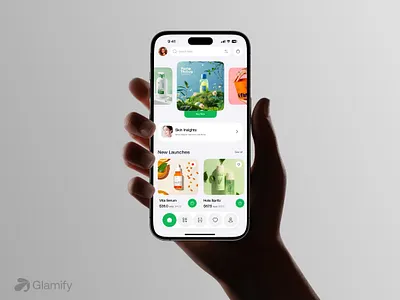 Beauty Product App android app design beauty beauty app beauty mobile app e commerce ios makeup makeup mobile app minimalist mobile mobile app product details page profile page shop skin skin care skincare store ux