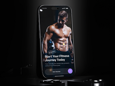 Fitness Tracker App Onboarding UI | Smart Health & Workout app app design app onboarding fitness app fitness journey fitness motivation fitness tracker health app healthy lifestyle ios mobile mobile app onboarding onboarding ui wellness app workout app