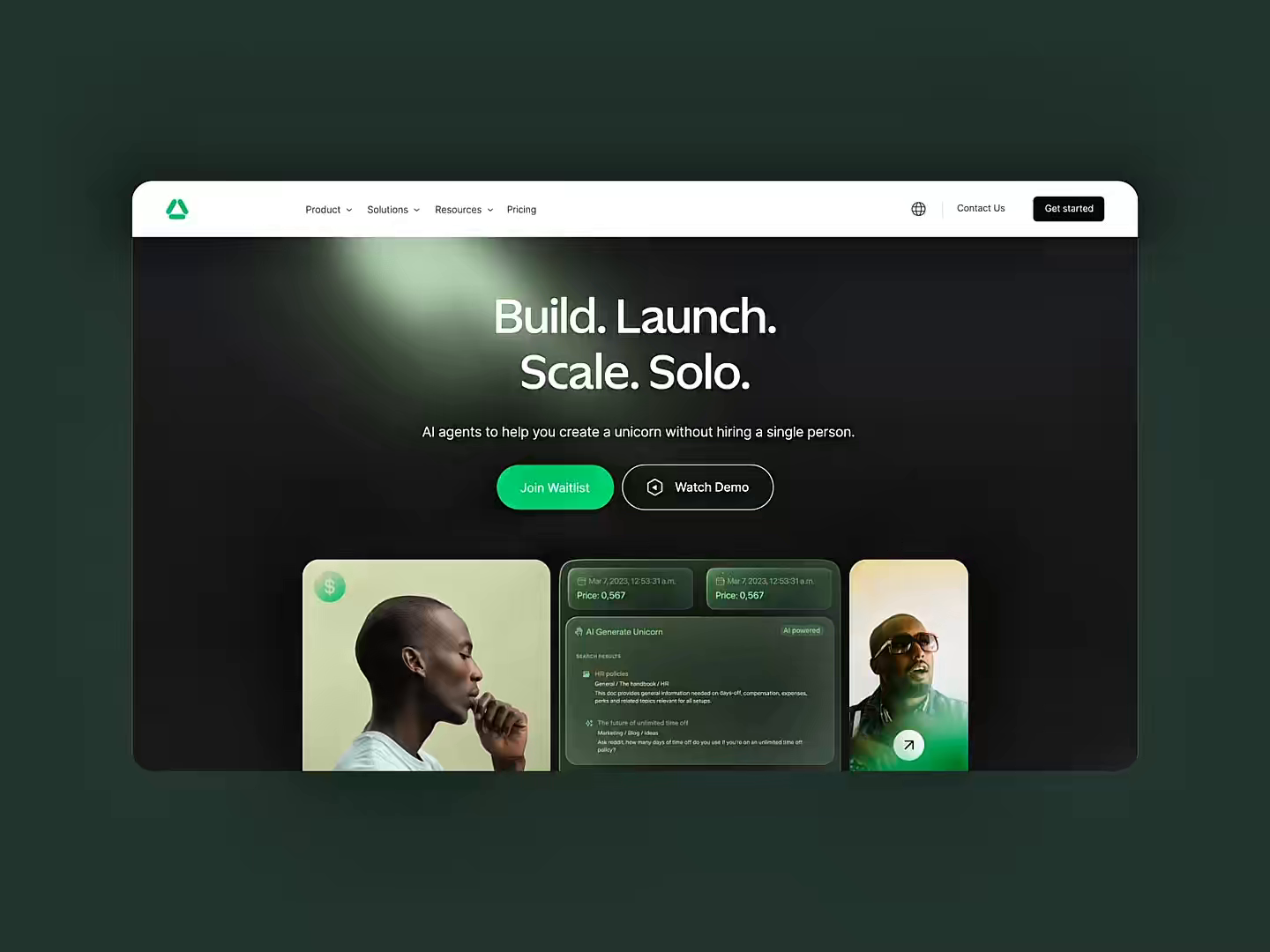 Example of Website Development