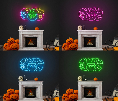 Neon Sign In Mulitcolors acrylicneon createneon customneon ledneon neon neonlogo neonsigns signs