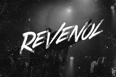 Ravenol Font brush blackletter blackletter font brush display grunge music handwriten ravenol font brush typeface