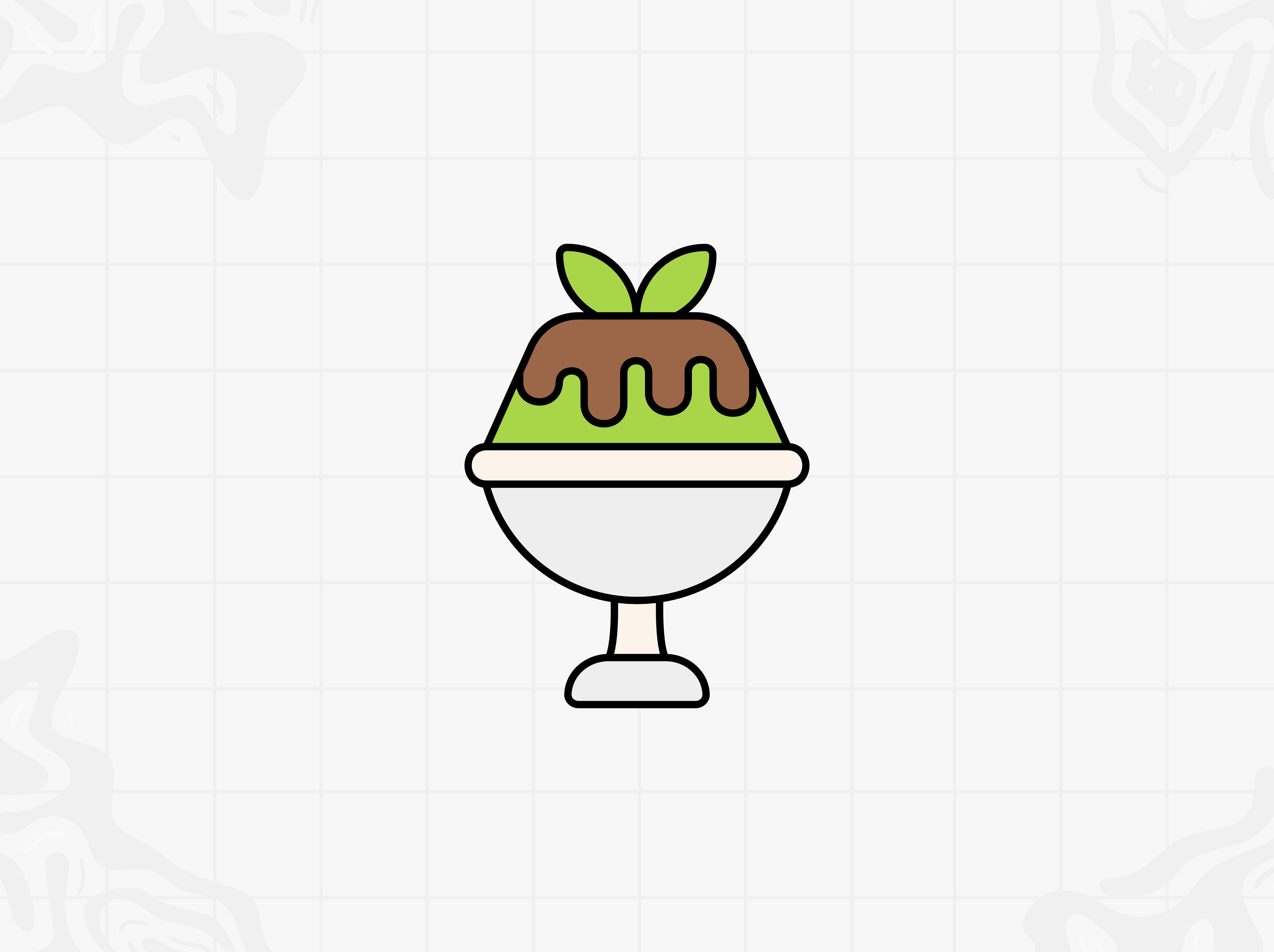 Puding Icons design flat design graphic design green tea green tea icon icon icon pack icon set icons matcha matcha icon matcha icon design matcha icon pack matcha icon set puding matcha ui