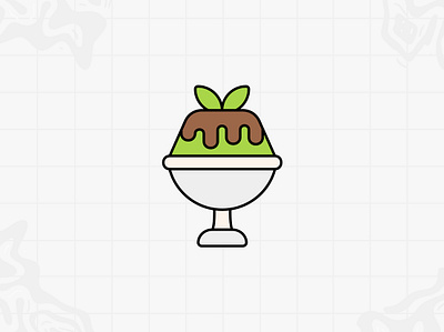 Puding Icons design flat design graphic design green tea green tea icon icon icon pack icon set icons matcha matcha icon matcha icon design matcha icon pack matcha icon set puding matcha ui