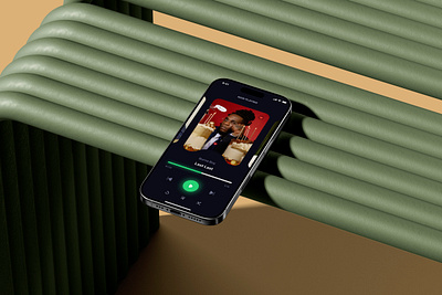 Music Player App UI app app concept app prototype app ui design creative design dailyui dark mode digital product modern ui playlist product design ui design ui inspiration user interface ux design