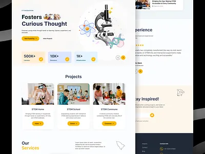 Home Page Layout home page landing page ui website