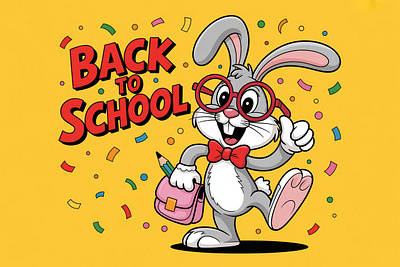 Back to school branding graphic design illustration vector
