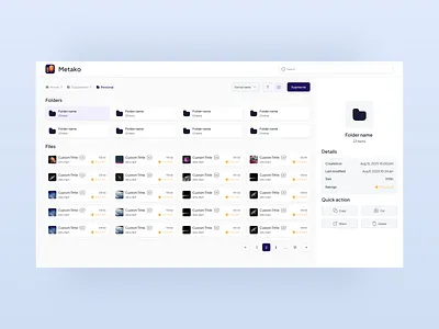 File management system app apurba file manager minimal mobile modern product responsive simple ui ui ux web