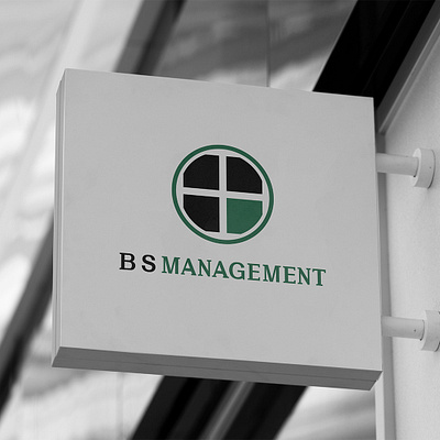 Visual Identity Design for B S MANAGEMENT brand branding design graphic design illustration logo motion graphics visual identity