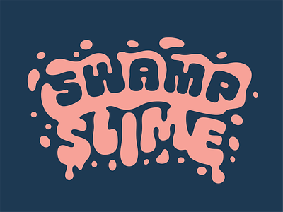 Halloween Flavors dripping font gooey graphic illustration lettering liquid logo slime type