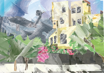 Chania,Greece | August 2025 design digital art figma fun illustration sketch vector