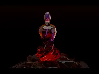 Perfume Bottle & Packaging Design Concept for Chimères Parfum 3d 3d bottle advertising animation blender bottle label brand identity branding commercial concept cycles fragrance graphic design logo lux perfume motion graphics perfume product animation product presentation typography