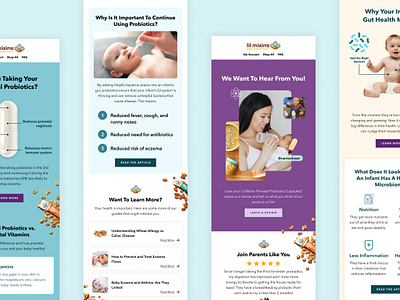 Lil Mixins Email Redesign design ecommerce email email design graphic design