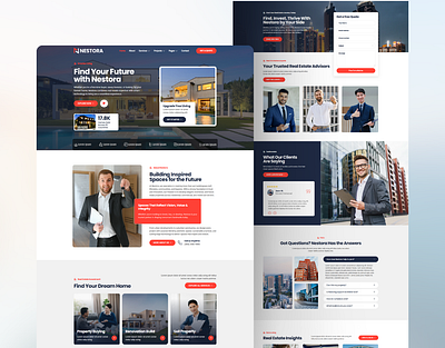 Nestora – Real Estate Agent WordPress Elementor Template Kit apartment architecture builder construction corporate elementor landing page landingpage listing property property real estate realestate ui webdesign wordpress
