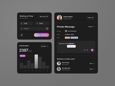 UX-UI for a Productivity Platform ✦ Visionty design interface product service startup ui ux web website