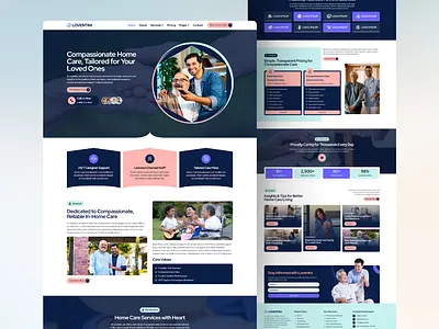Loventra – Home Care Services WordPress Elementor Template Kit agency doctor elementor health health care home care landing page landingpage maid mordern nurs trend trending ui webdesign wordpress