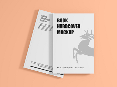 Book Hardcover Mockup 3d 3d rendering book branding corporate cover book design graphic design hardcover mockup illustration isolated logo mockup mockup design mrfauzi presentation psd template showcase mockup ui