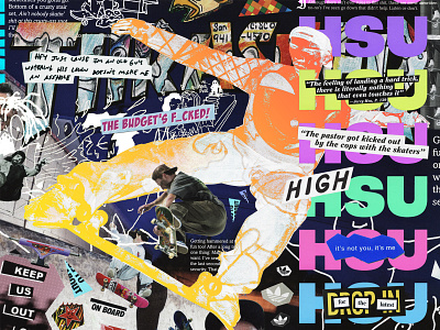 RIPNTEAR 002 adobe analog collage design digital digital collage diy graphic design james lano magazine orlando photoshop print punk rock series skate skateboarding thrasher