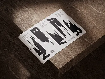 RAVEN graphic design poster