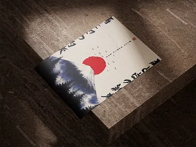 Mt.Fuji graphic design poster