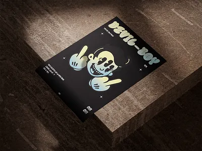 Fxxk-D.B graphic design poster