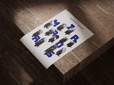 Mirrors graphic design poster