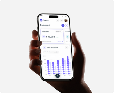 Quantora ERP - Inventory Management Software app app design automation b2b business crm design erp inventory inventoryapp management mobile optimization pos product design saas software ui ux
